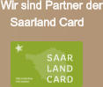 Wir sind Partner der    Saarland Card